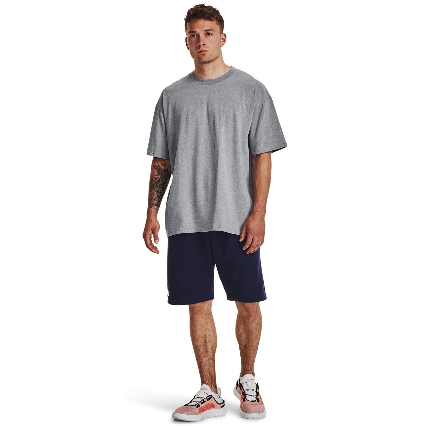 Under Armour Oversized Heavyweight Short Sleeve T-Shirt S