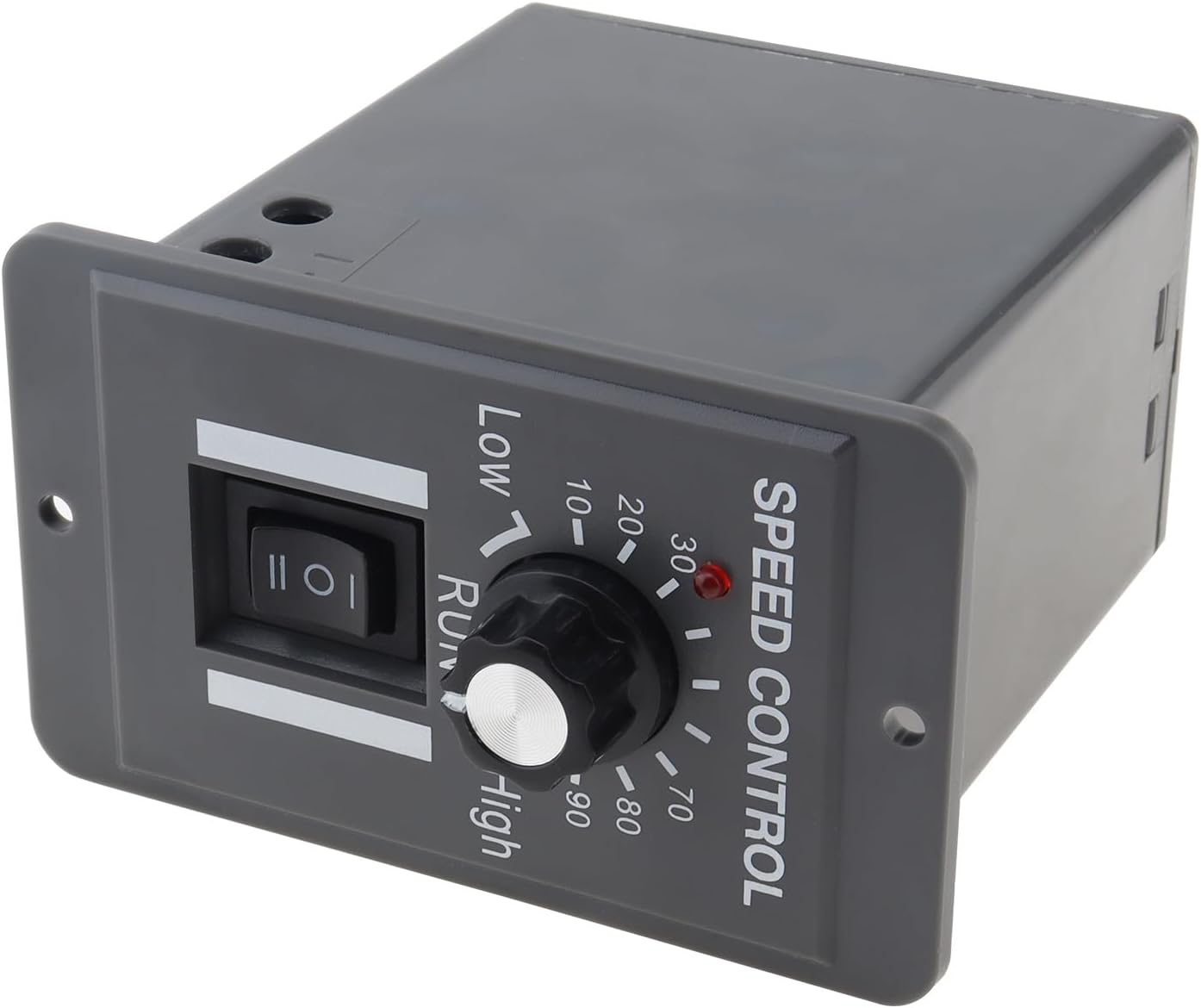 DC 12V-60V 20A PWM DC Brush Motor Speed Controller,Electric Motor Speed Regulator with Forward/Reverse Switch,12A Fan Speed Controller for DC Brush Motor