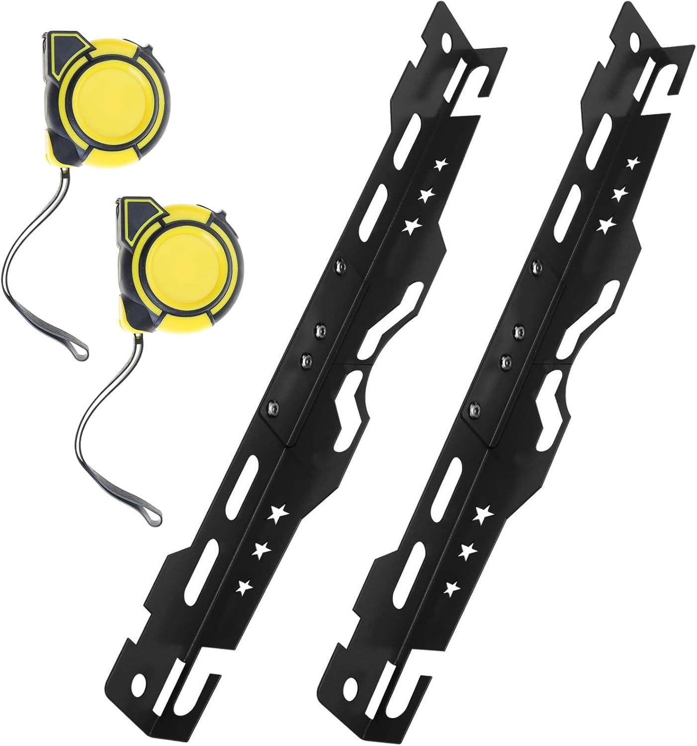 Car Repairing Tools Wheel Alignment Tool Toe Plates for Car SUV Toe Plates Measuring Precisions Alignment with Measuring Tape