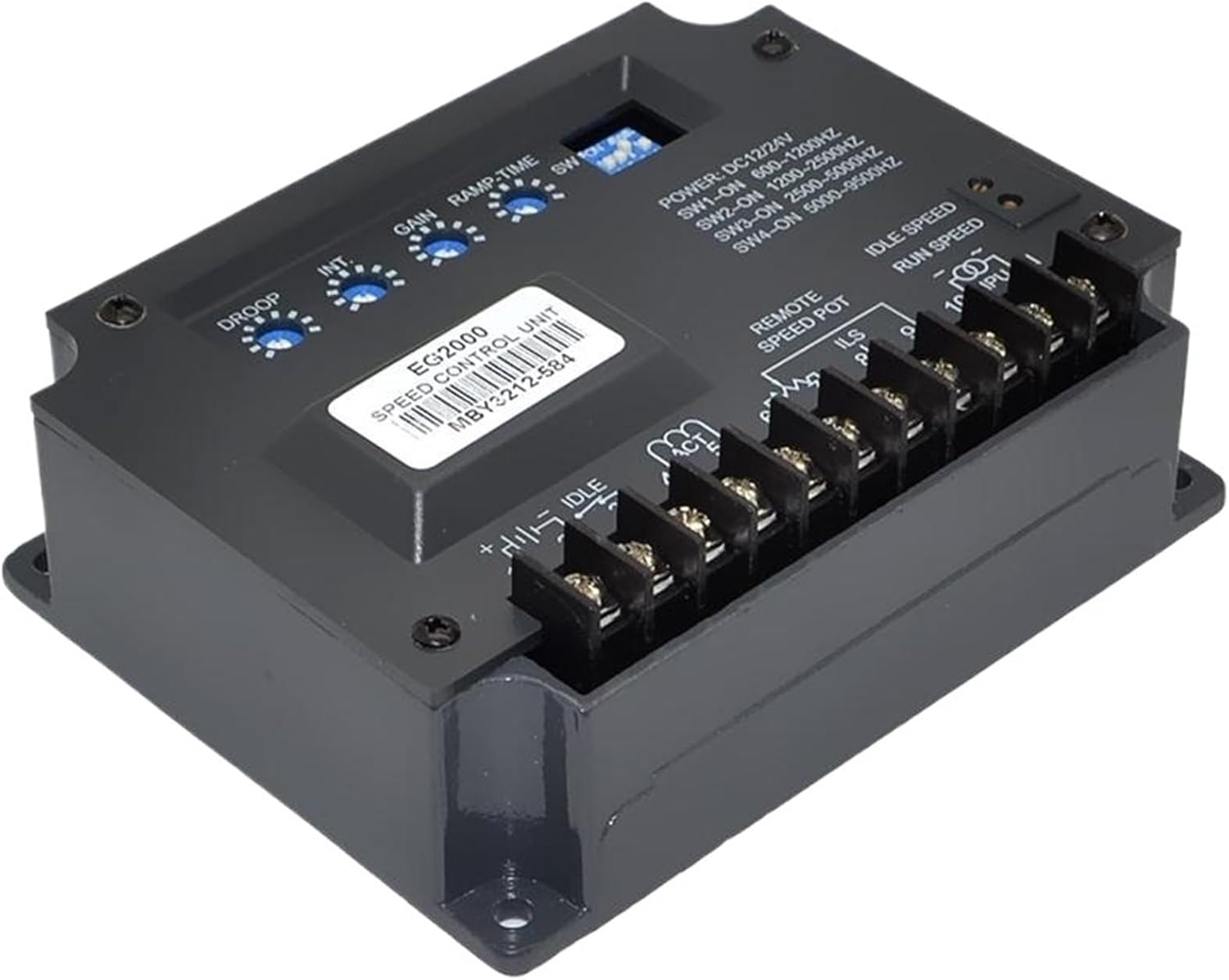 1pcs EG2000 Diesel Engine Generator Electronic Speed Automatic Controller Panel Board Govornor Brushless Motor Genset Part