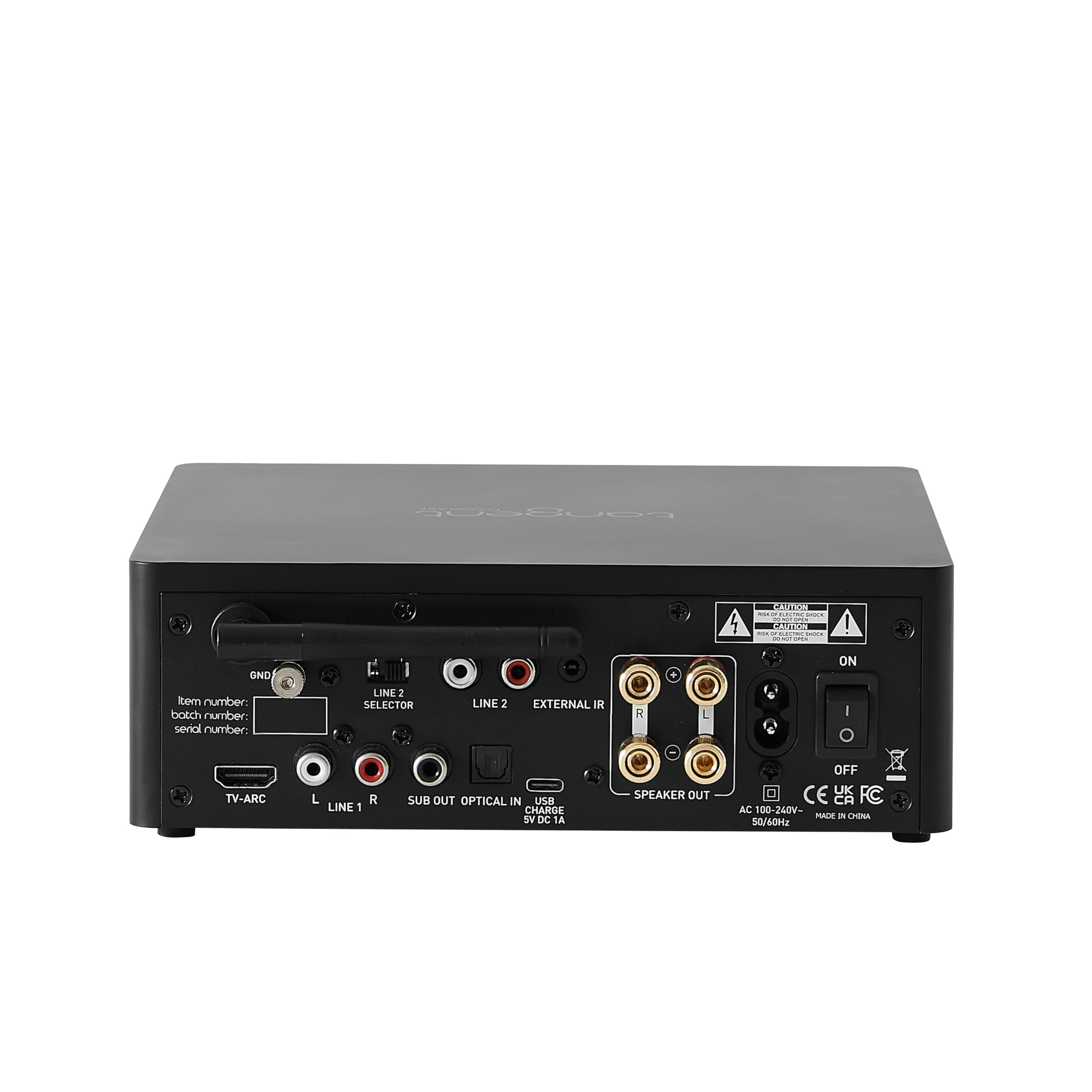 Tangent Ampster BT III Amplificateur stéréo - Bluetooth 5.1, HDMI ARC, design compact