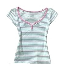 Womens Y2K Grunge Shirts Emo Clothes Teen Girls Vintage Short Sleeve Graphic 2000s Goth Top Aesthetic Casual Tee