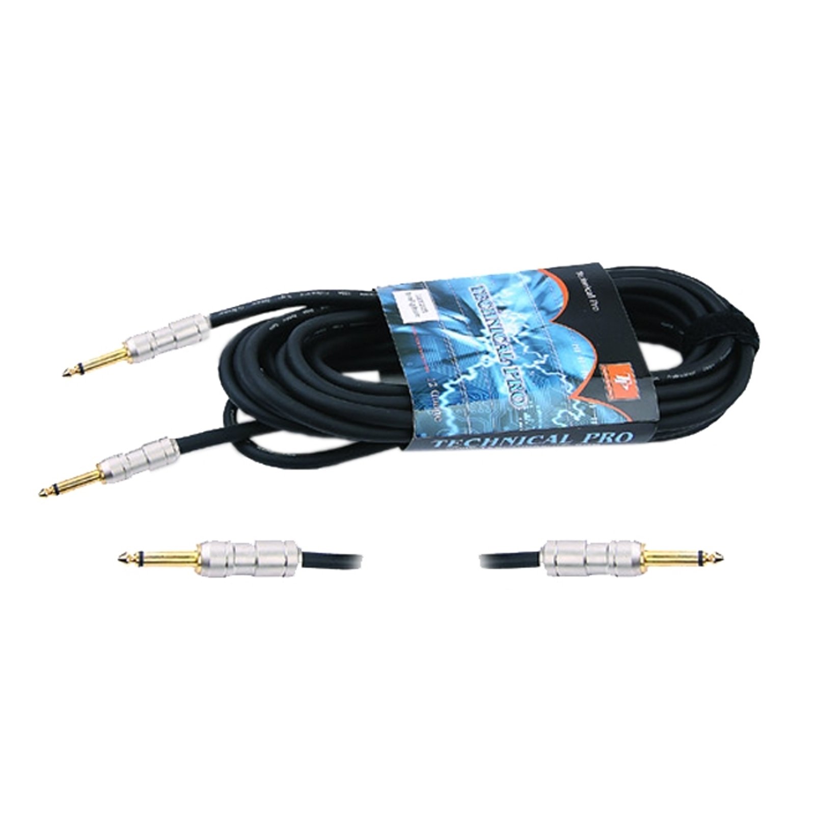 Technical Pro cqq1225 .25 in. to .25 in. Speaker Cables