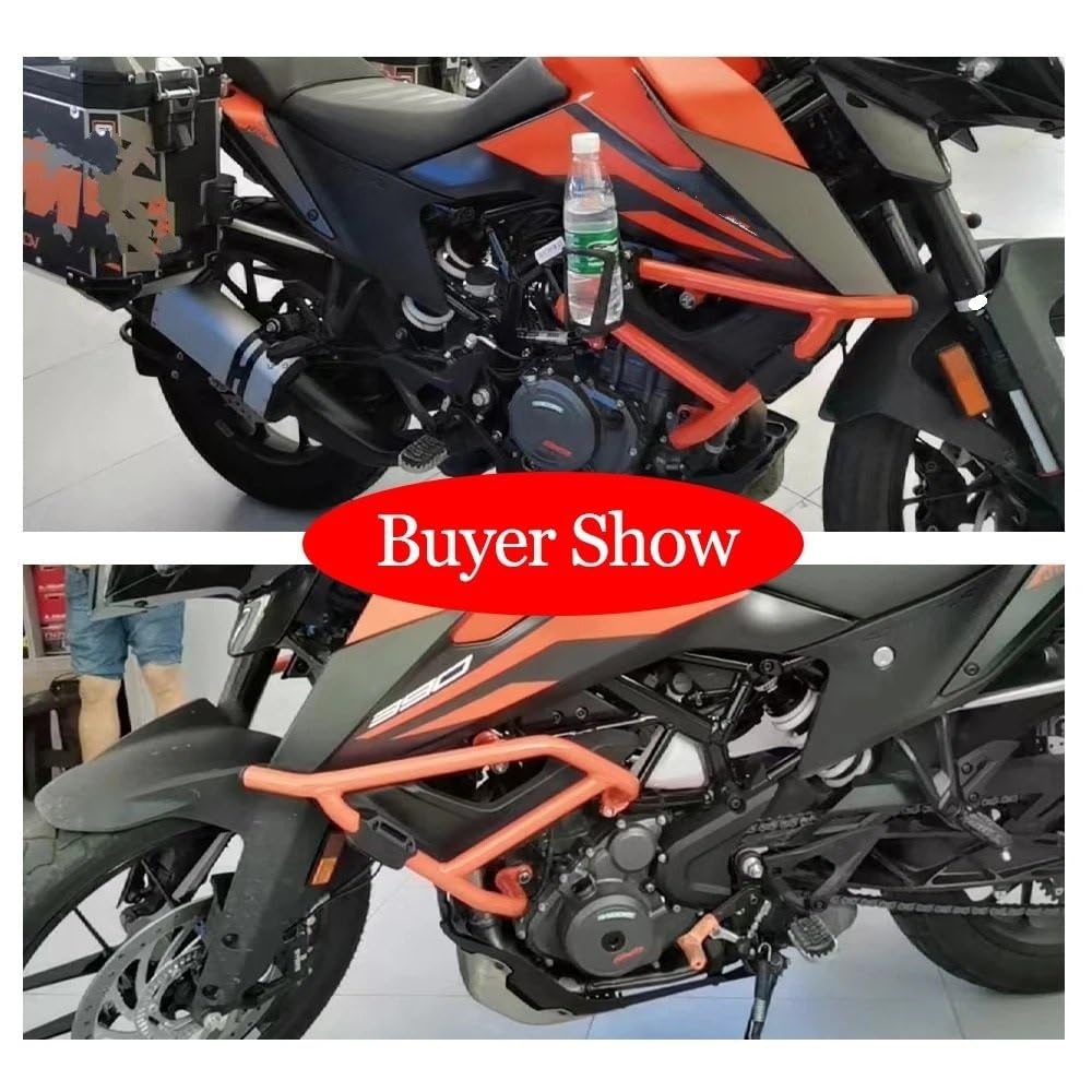 bloków zderzaka Pasuje do KTM 390 ADV Duke Adventure Osłona silnika Crash Bar Motocykl Ochrona przed upadkiem 2020-2023 Gmoli Motocyklowych