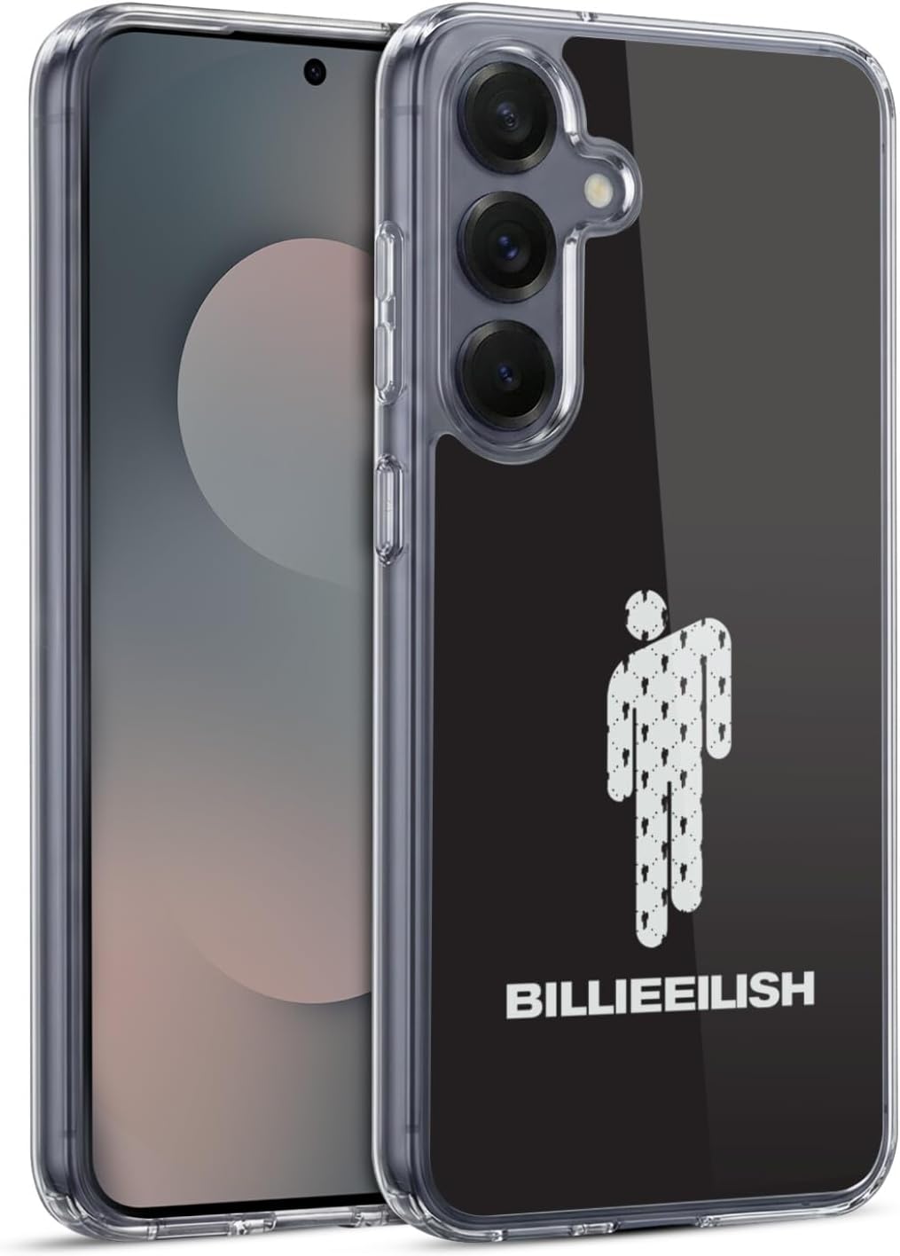 Head Case Designs Officially Licensed Billie Eilish Blohsh Key Art Gel Case [Military Grade Protection] Compatible with Samsung Galaxy S25 and Compatible with MagSafe