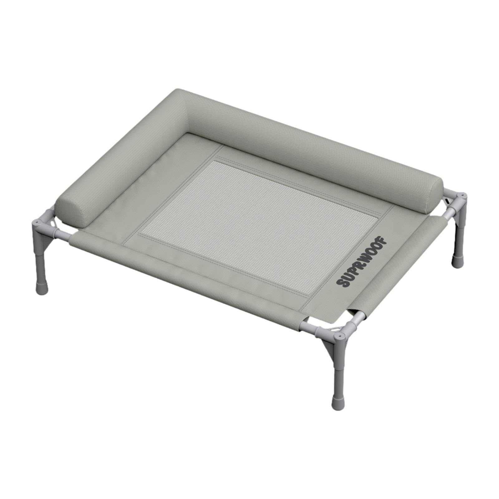 Couchage pour animaux de compagnie en mesh respirant haute durabilité avec coussin