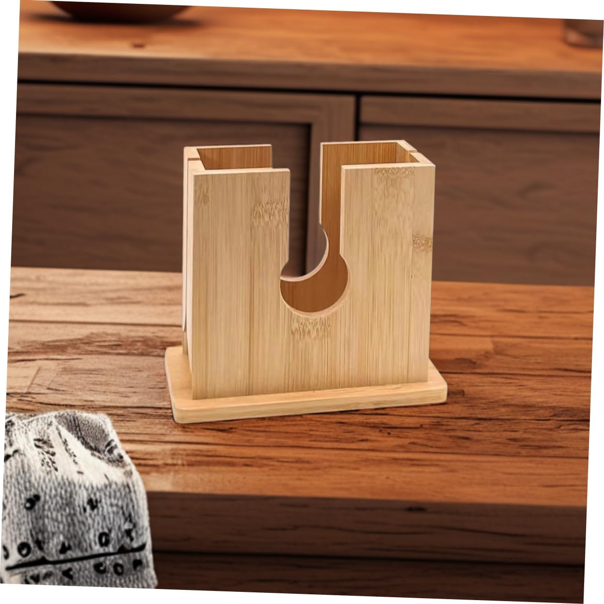 Wooden Bread Slicer and Cutter Easy Use Manual Slicing Tool for Homemade Bagels Buns and English Muffins Kitchen Essential for Baking Enthusiasts