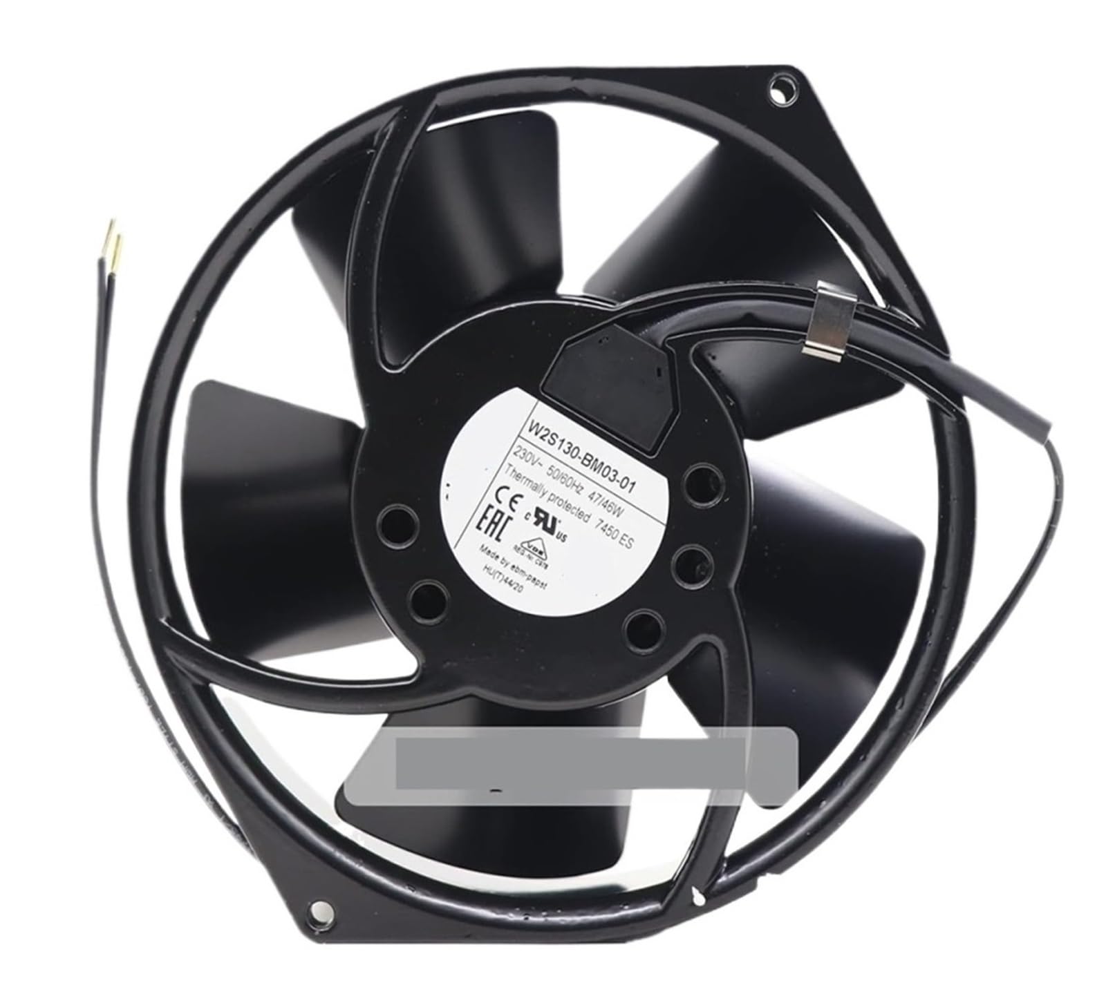 Lzikkgki One Color W2s130-Bm03-01 130Mm 230V Ac 47W 230Cfm Cooling Fan