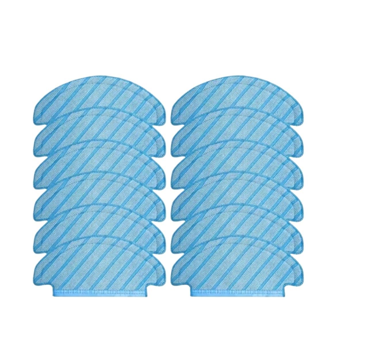 ASUIU Compatible For ECOVACS ，Compatible For Deebot， T8 AIVI， T9AIVI， N8Pro AIVI， N9 ，N10， N10Plus， Accessories, Side Brush, Dust Bag(M)