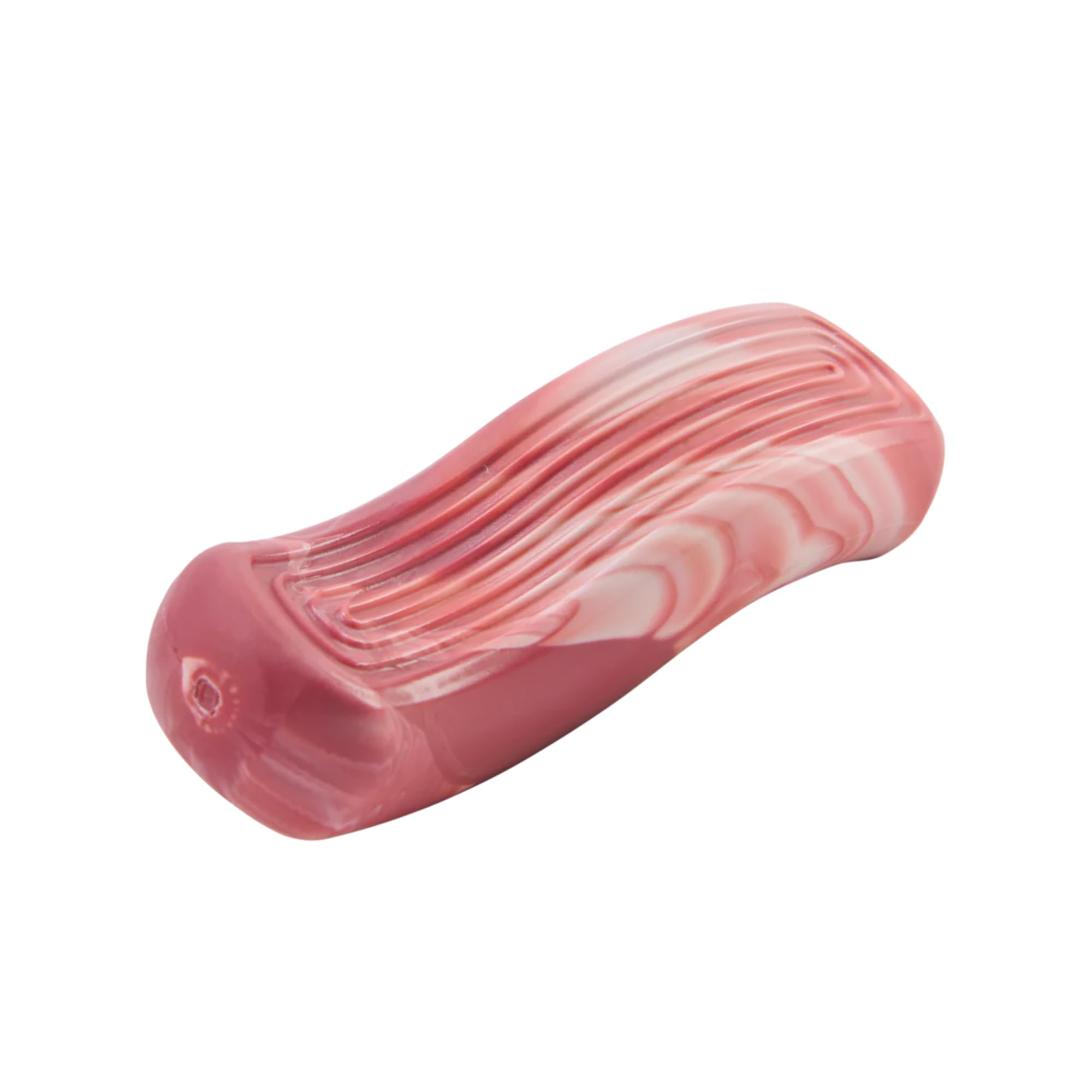 Barkbox Tough Break Bacon Dog Toy | Solid Nylon Bacon-Scented Dog Toy for Aggressive Chewers | Durable Dog Chew Toy for Medium & Large Dogs
