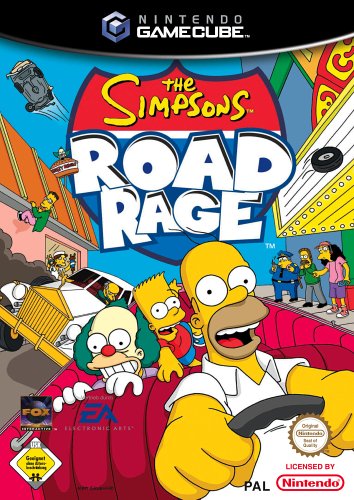 Simpsons - Road Rage - [GameCube]