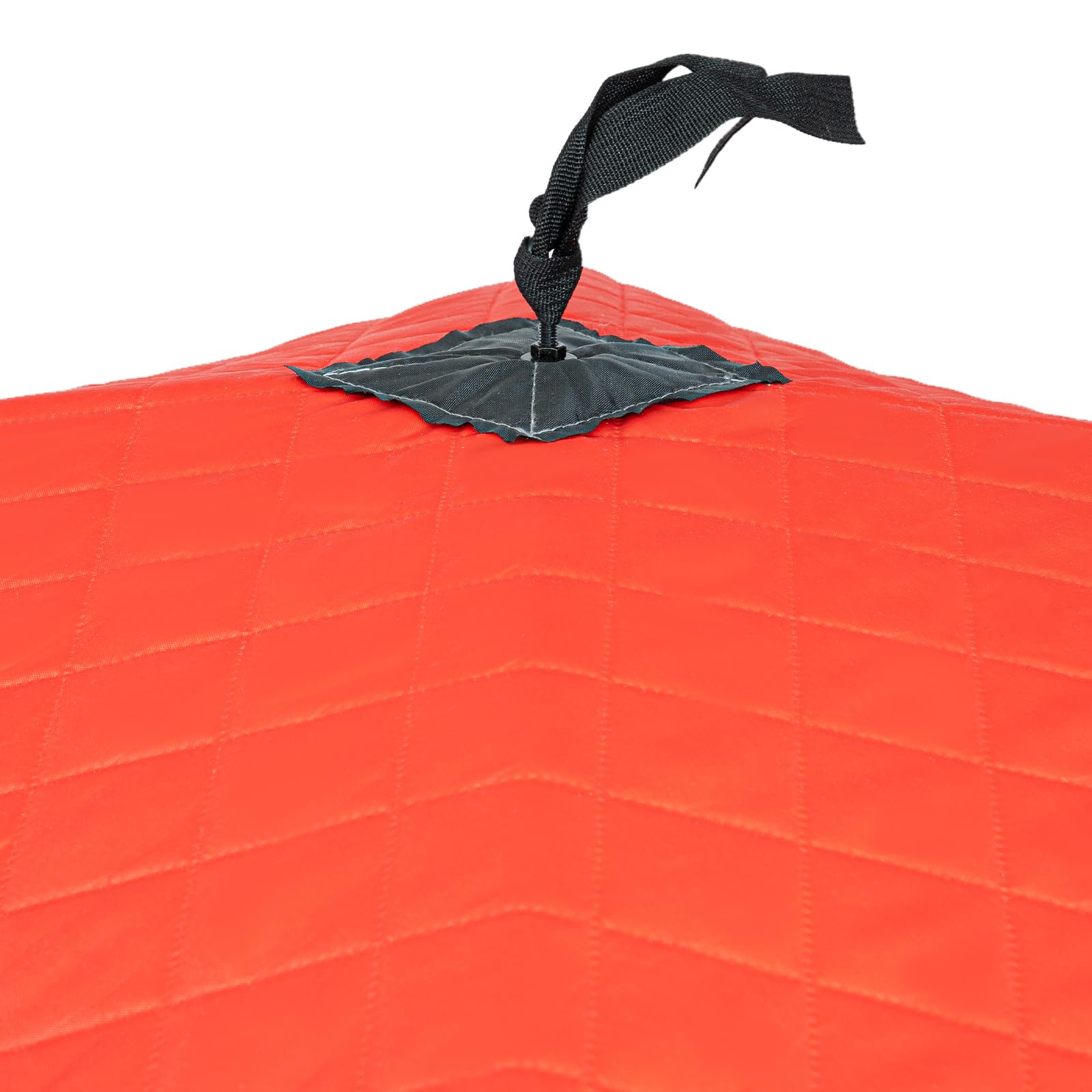 Tragbarer Angelzelt, Winddicht Outdoor-Eisangelzelt Wasserdicht Thermisches Zelt Schneesicher Arbeitszelt Kapazität 1-2 Personen Unterstand für Camping 145x145x165 cm