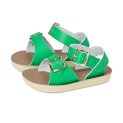 Salt Water Sandal by Hoy Shoes Surfer (Infant/Toddler) Girls Shoes Kelly Green