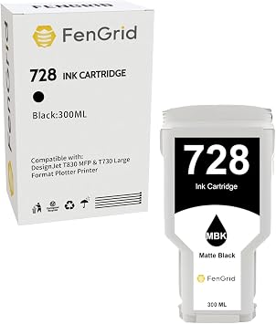 728 Ink Cartridge Black
