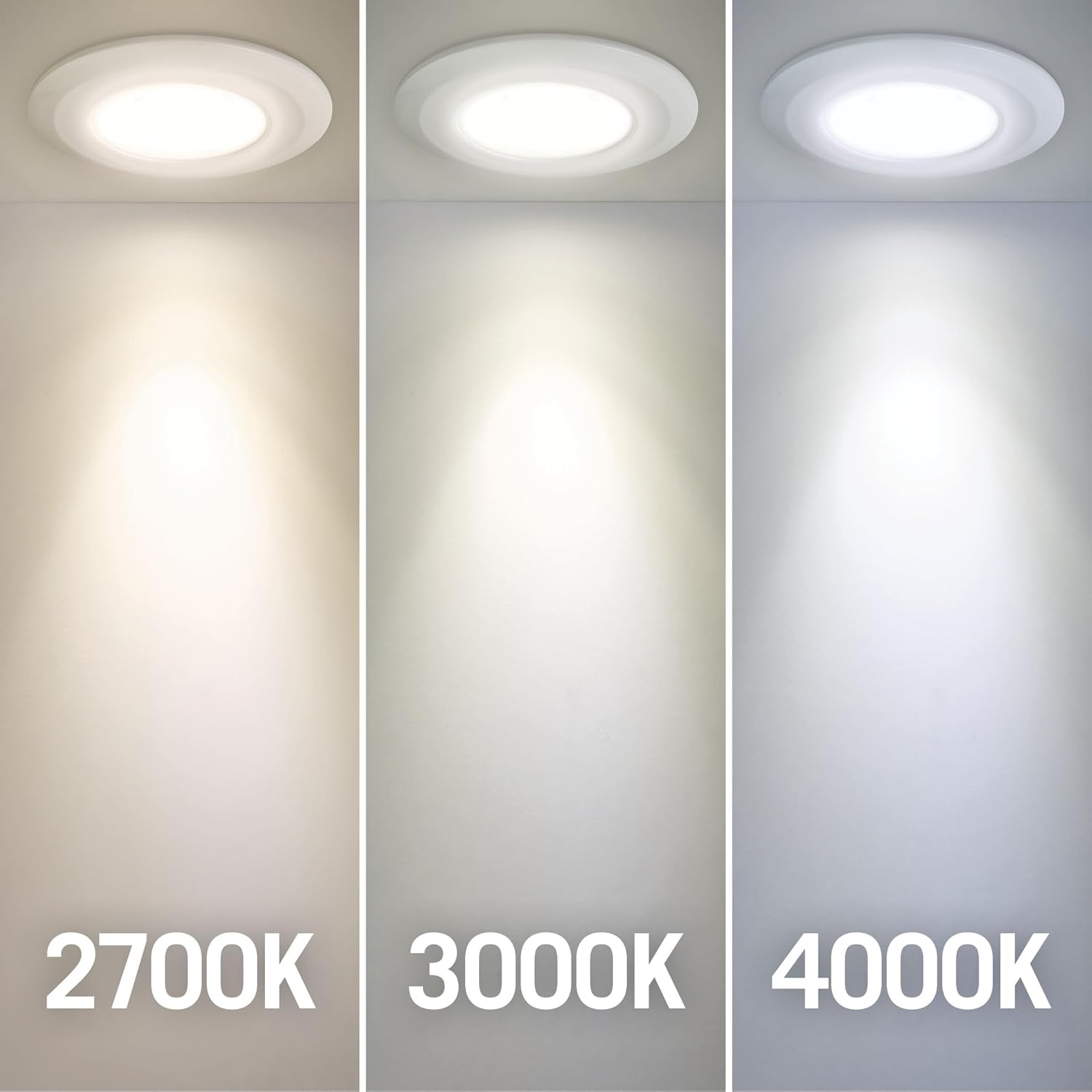 Armacost Lighting Wafer Thin LED Puck Light, Bright White Light (4000K), Brilliant White Finish 224411