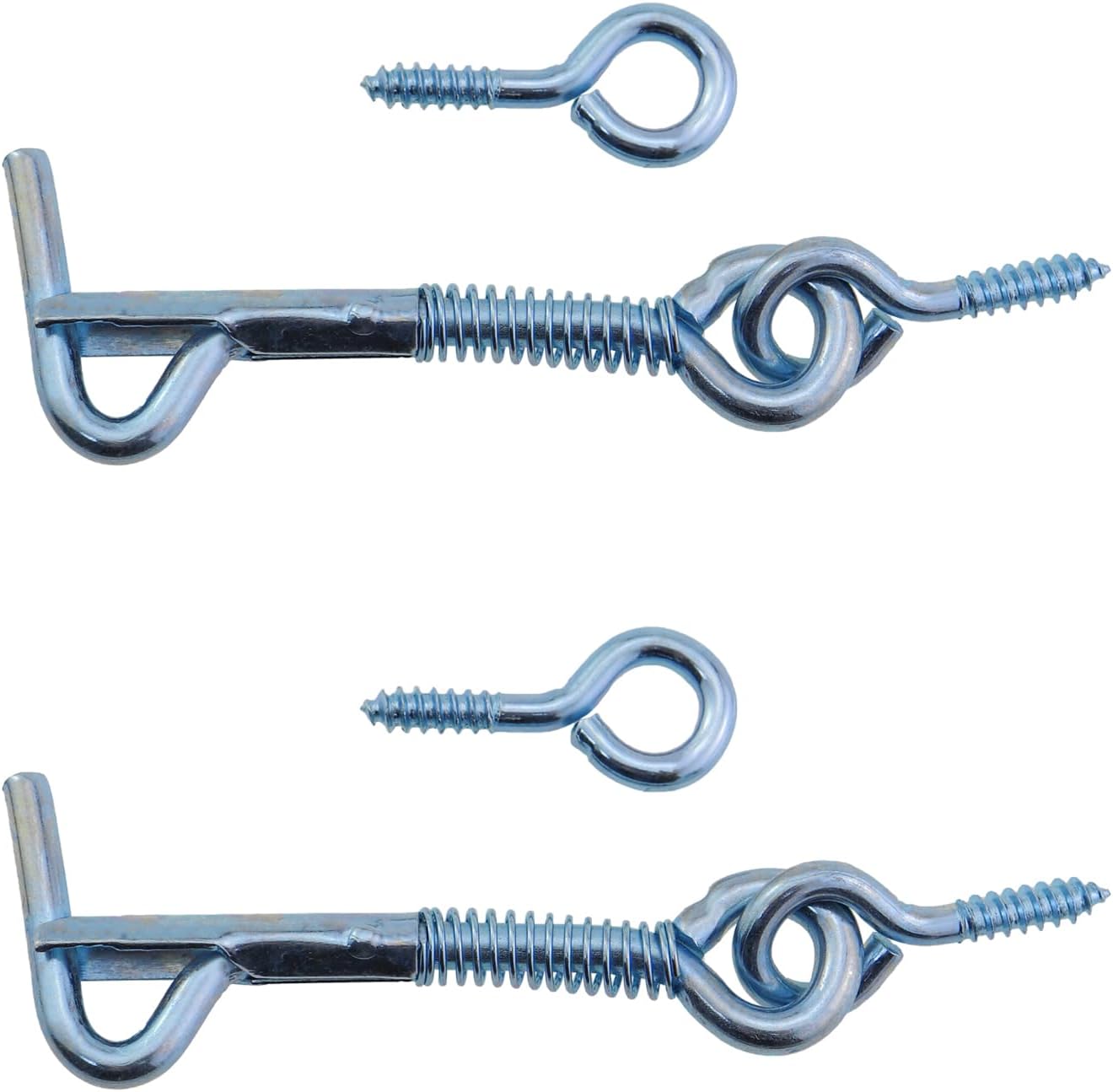 2.5inch Spring Hook Safety Buckle Hitch for Latch Doors, Cabinets, Home Hardware
