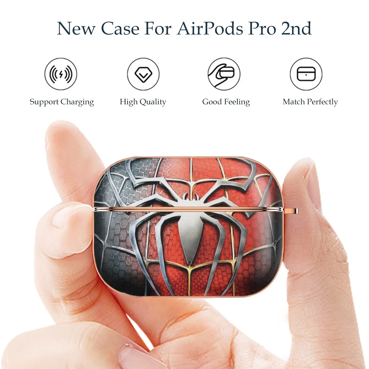 Amazon | スパイダーマン AirPods Pro 2ケース スパイダーマン AirPods 