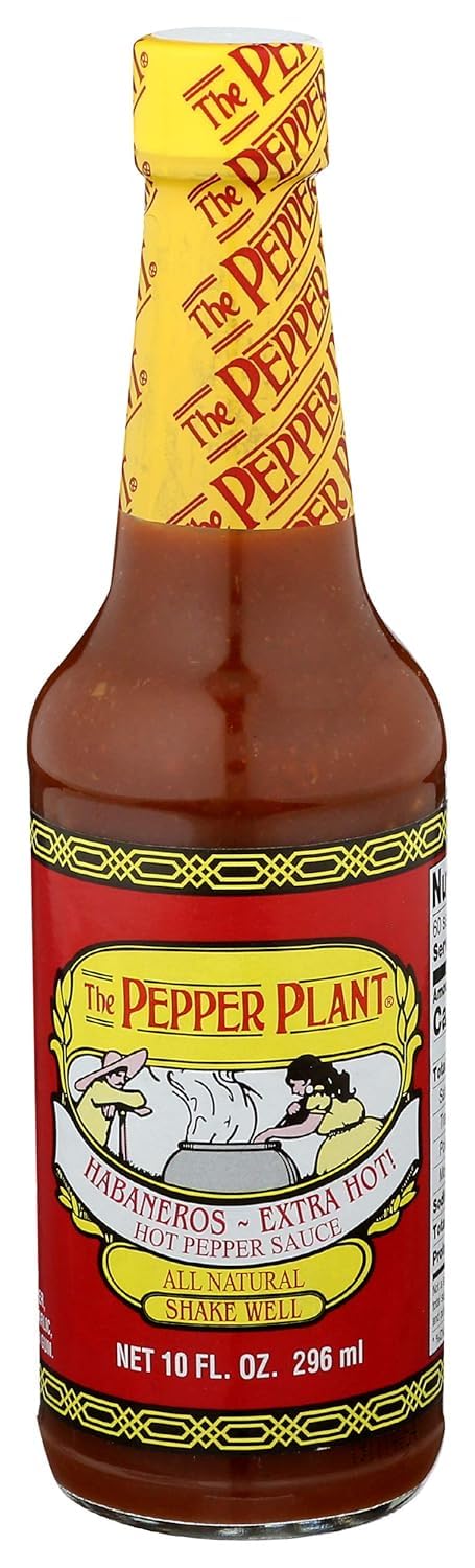 Pepper Plant Extra Hot Habanero Sauce, 10 Fz