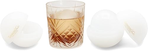 Miniatura 9 de Moldes para cubitos de hielo SPHERE crea fácilmente bolas de hielo grandes de 2.5 pulgadas con nuestro molde de bolas de hielo de silicona prémium