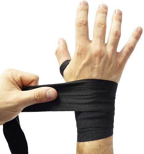 Miniatura 9 de HUNTER Vendas profesionales de boxeo para hombres y mujeres, muñequeras de 180 pulgadas, guantes de boxeo ideales para kickboxing, Muay Thai y MMA