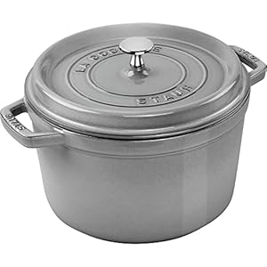 Staub Cast Iron 5-qt Tall Cocotte – Graphite, Made in France