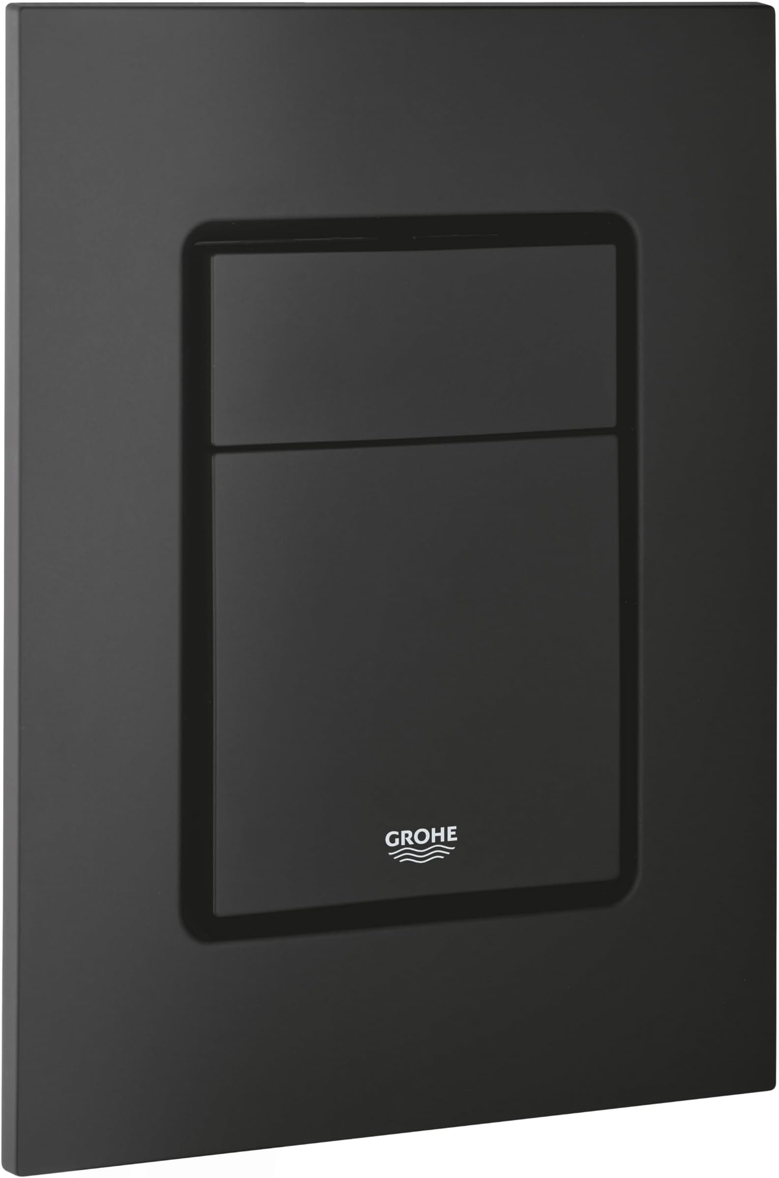 GROHE 37535KF0 Skate Cosmopolitan S Flush Plate, Phantom Black
