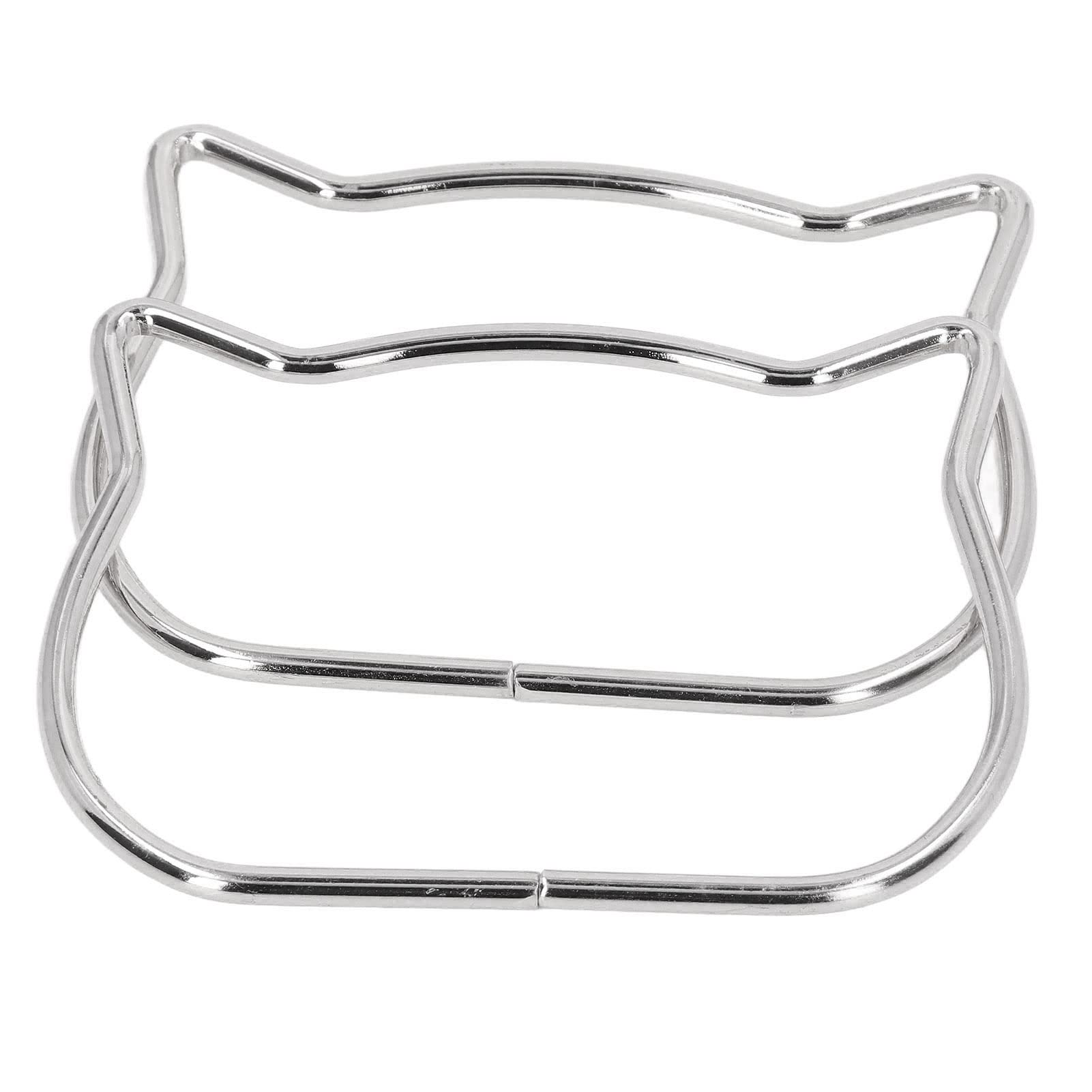 Pssopp Borsa a Forma di Gatto Carino Maniglie Borsa di Ricambio Borsa Maniglia per Borsa Borsa Fai da Te Borse Frizione Fabbricazione[d'Argento] Fabbricazione Borse