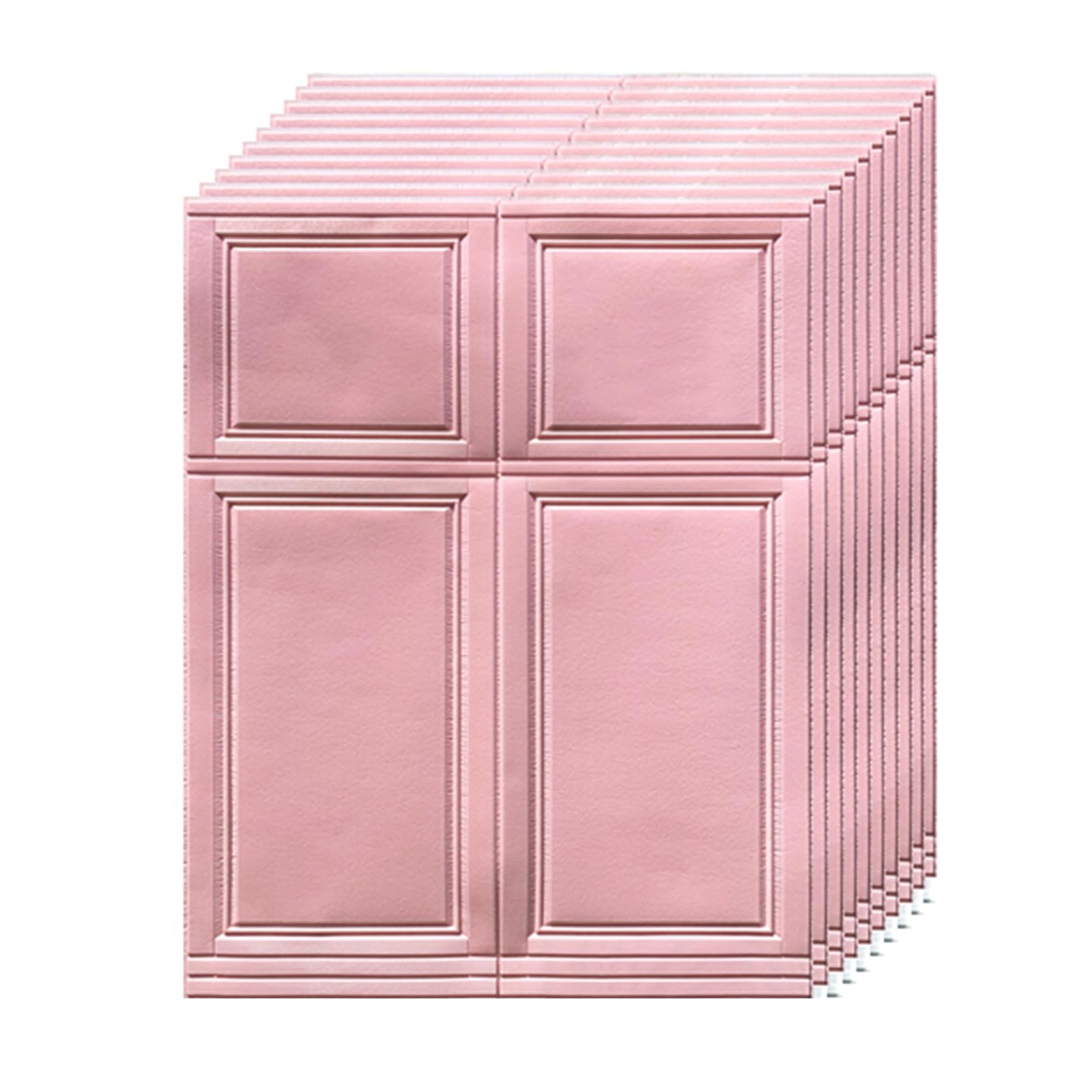 Paneles de pared 3D autoadhesivos de espuma insonorizados lavables para revestimiento interior