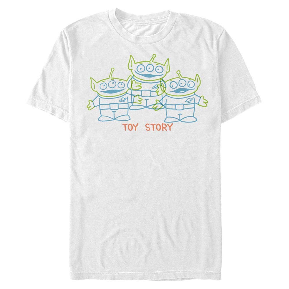 Toy Story (Oyuncak Hikayesi) Bisiklet Yaka Tişört Unisex Yetişkin