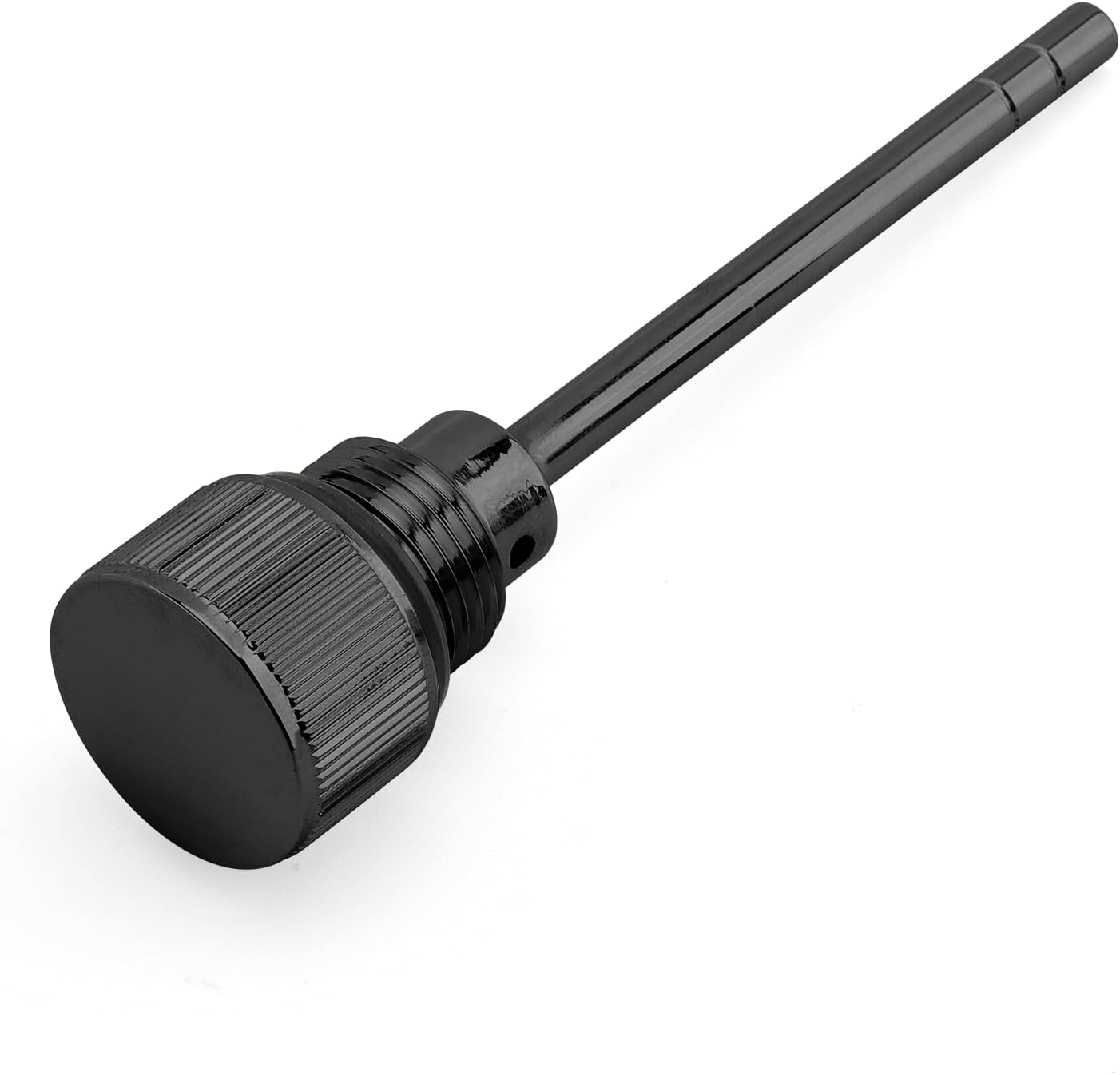 Transmission Dipstick Oil Tank Dipstick fit for Harley 2006-2017 Dyna Stree Bob Super Glide Fat Bob Low Rider Wide Glide 2006-2023 Softail Fat Boy Sport Glide FLSB Breakout FXLR FLSL (Black)