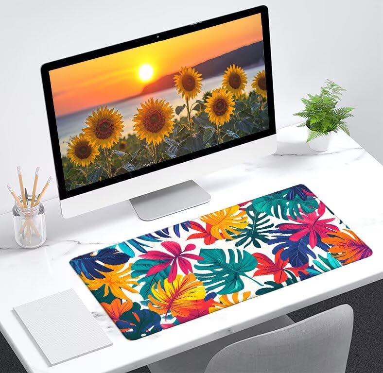 Mouse pad XXL tapis de souris grand format base caoutchouc PC