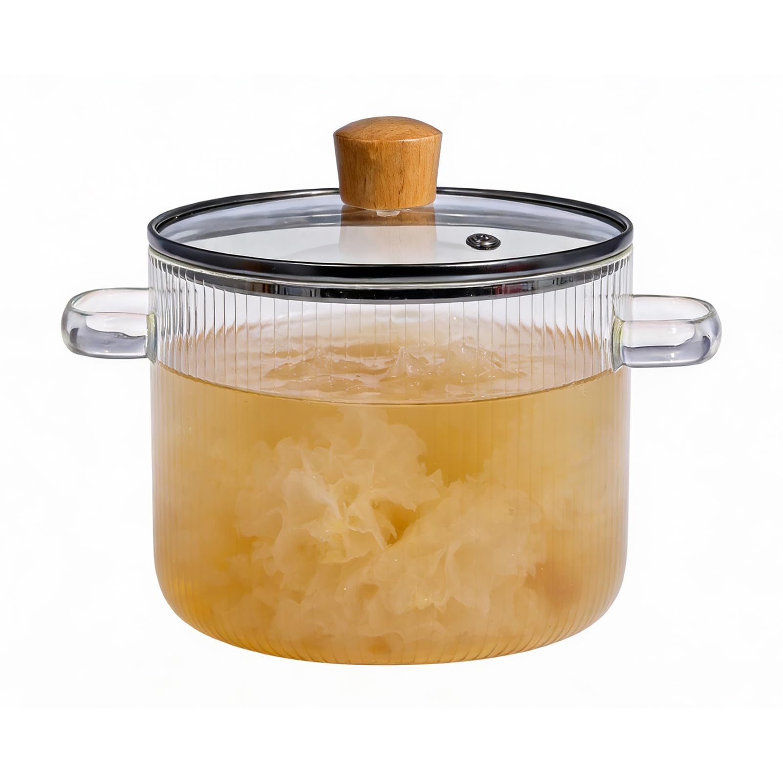 Batterie de cuisine en verre borosilicate durable de 54oz