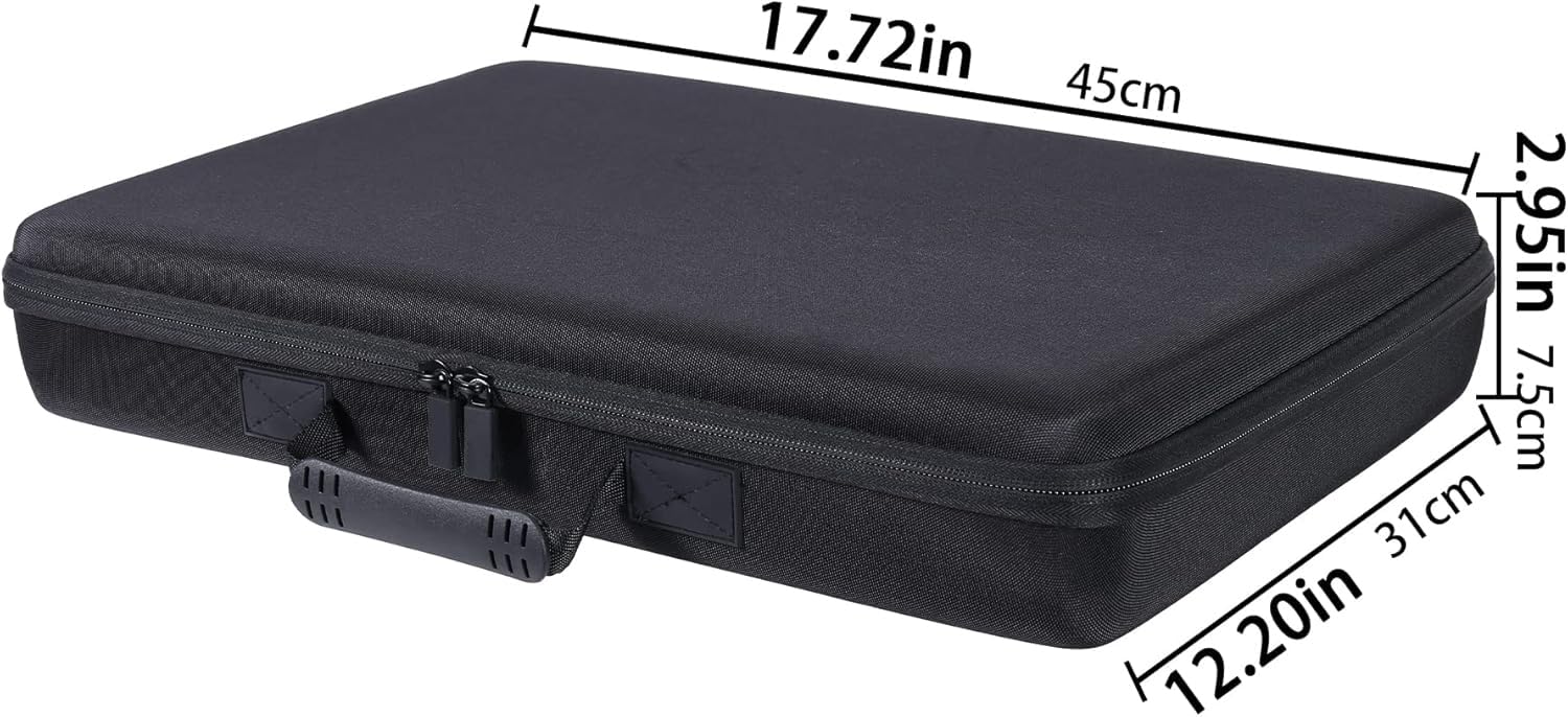 co2CREA Dur Étui de Voyage Rigide Housse Cas coque pour AKAI Professional APC40 MKII Contrôleur MIDI(boîte Seule,Case Only)