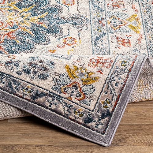 Artistic Weavers Anja Oriental Medallion Area Rug,7'10" X 10'3",Grey #TOP5