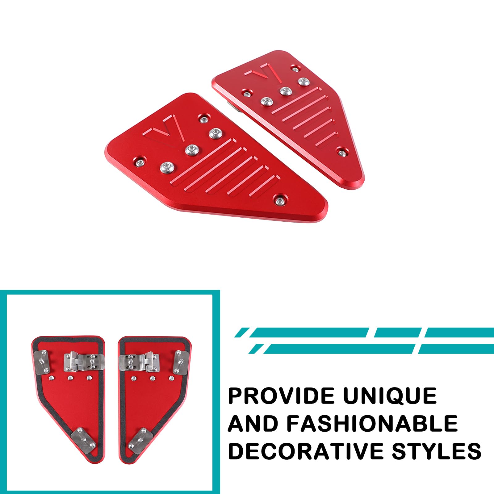 Car Hood Trim Replacement parts Compatible with Ineos Grenadier 2020-2026 Hood Expansion Trim Cover Multi-function Searchlight Bracket External — view 5