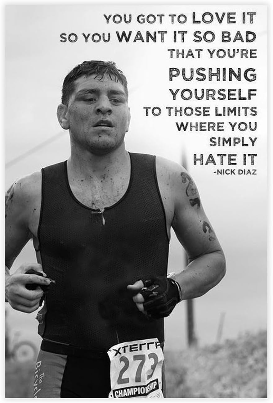 BjixZAx Nick Diaz Profession Boxing Athlete Poster66 Canvas Boutique Poster Wall Art Decoration Unframe:16x24inch(40x60cm)