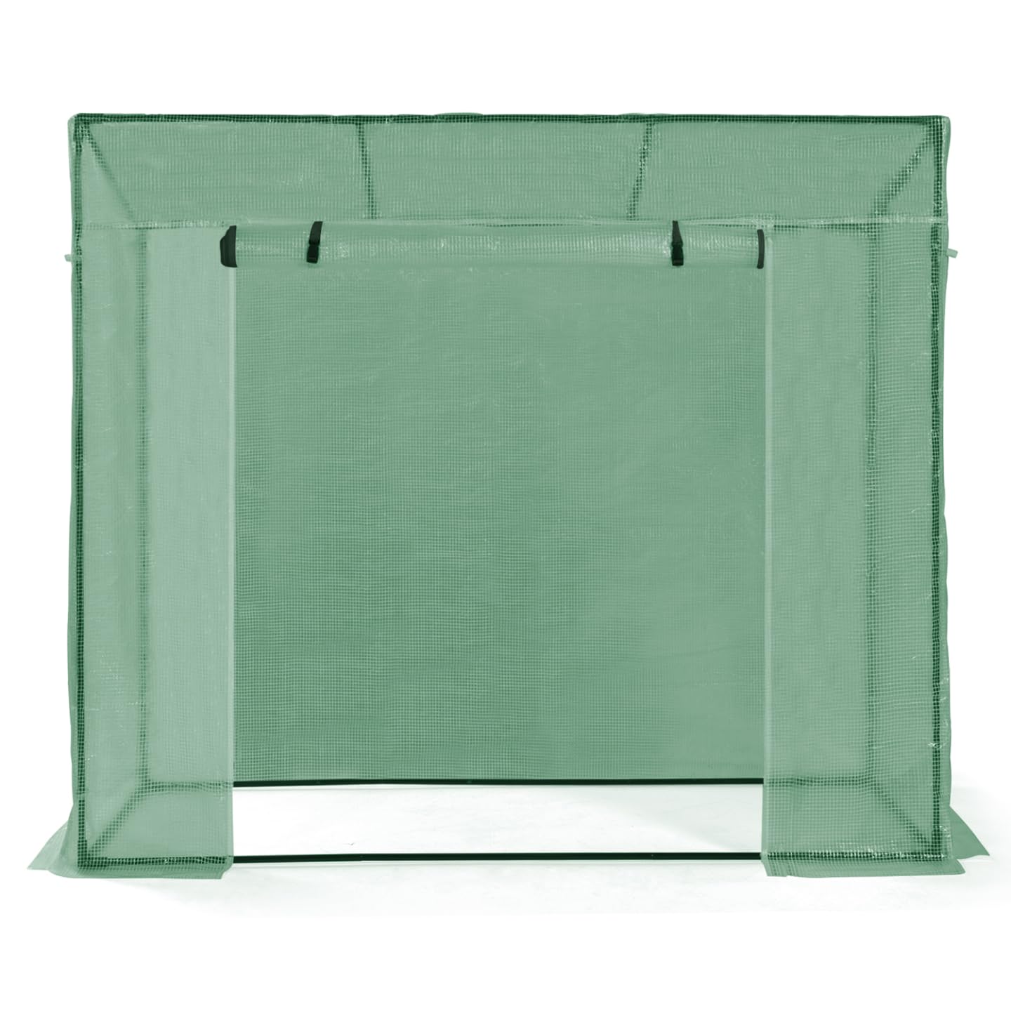 IDMarket - Serre de Jardin Verte Toutes Saisons avec fenêtre et Porte zippée