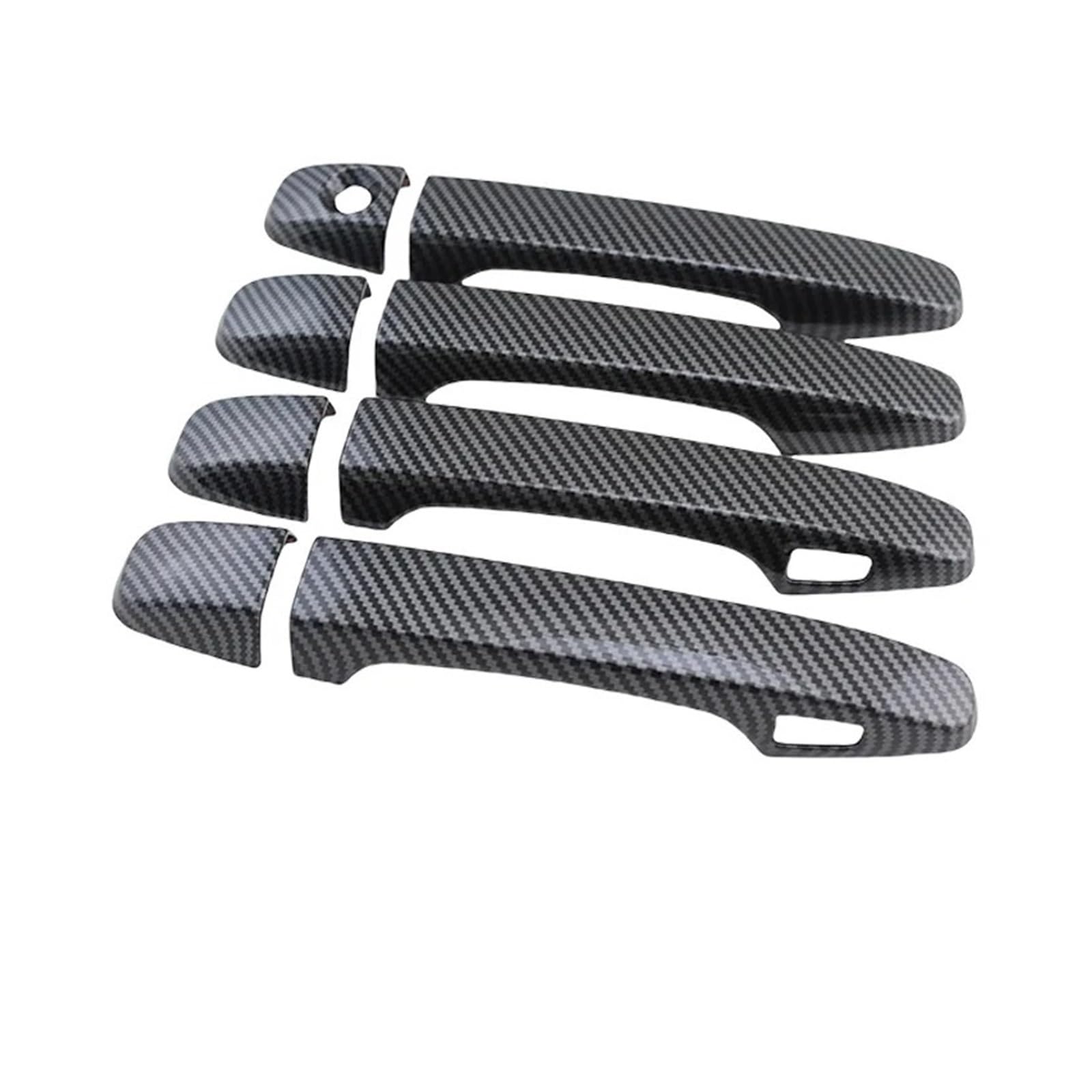 Cubierta de manija para Subaru XV que protege y personaliza tu coche con estilo de carbono