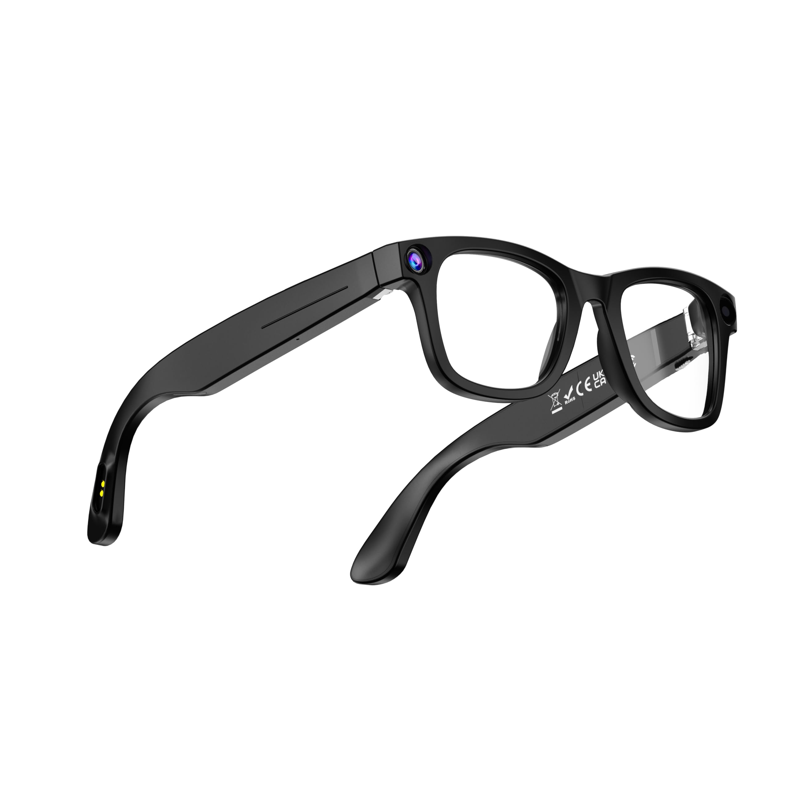 Generico G300 Smart Glasses 32GB – Occhiali Intelligenti con Fotocamera HD 8MP, Wi-Fi, Controllo Vocale AI, Video e Foto IN Alta Definizione, Traduzione in Tempo Reale e Connessione Smartphone, Spy.
