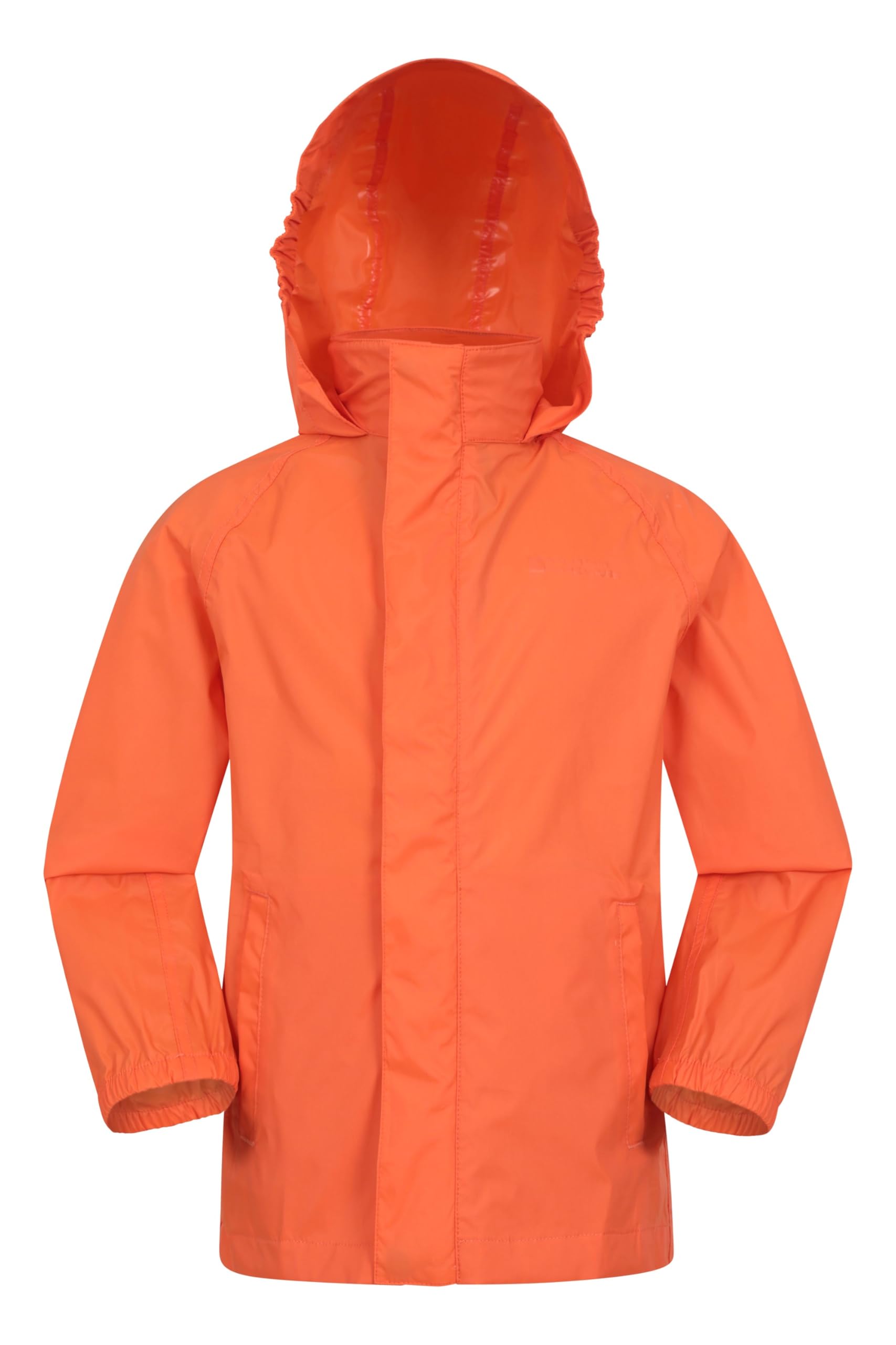 Mountain Warehouse Pakka Kids Waterproof Jacket - Wind Resistant, Lightweight,Breathable Rain Coat for Girls & Boys, Packaway Bag - For Rain, Spring Summer — view 15