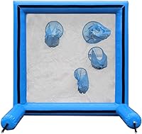 Vista 3 de TentandTable Panel de juego de marco de aire de repuesto Panel de lanzamiento de bolsas de frijoles con red Uso con juego de marco de aire