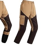 NEW VIEW Upland Hunting Pants for Men, Pheasant Hunting Pants with 6 Pockets, Water Resistant Outdoor Pants
