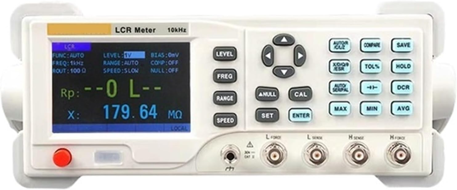4090/4091 Digital LCR Meter Desktop Capacitance Resistance Impedance Inductance Measure Instrument Electric Bridge Component(4091A)