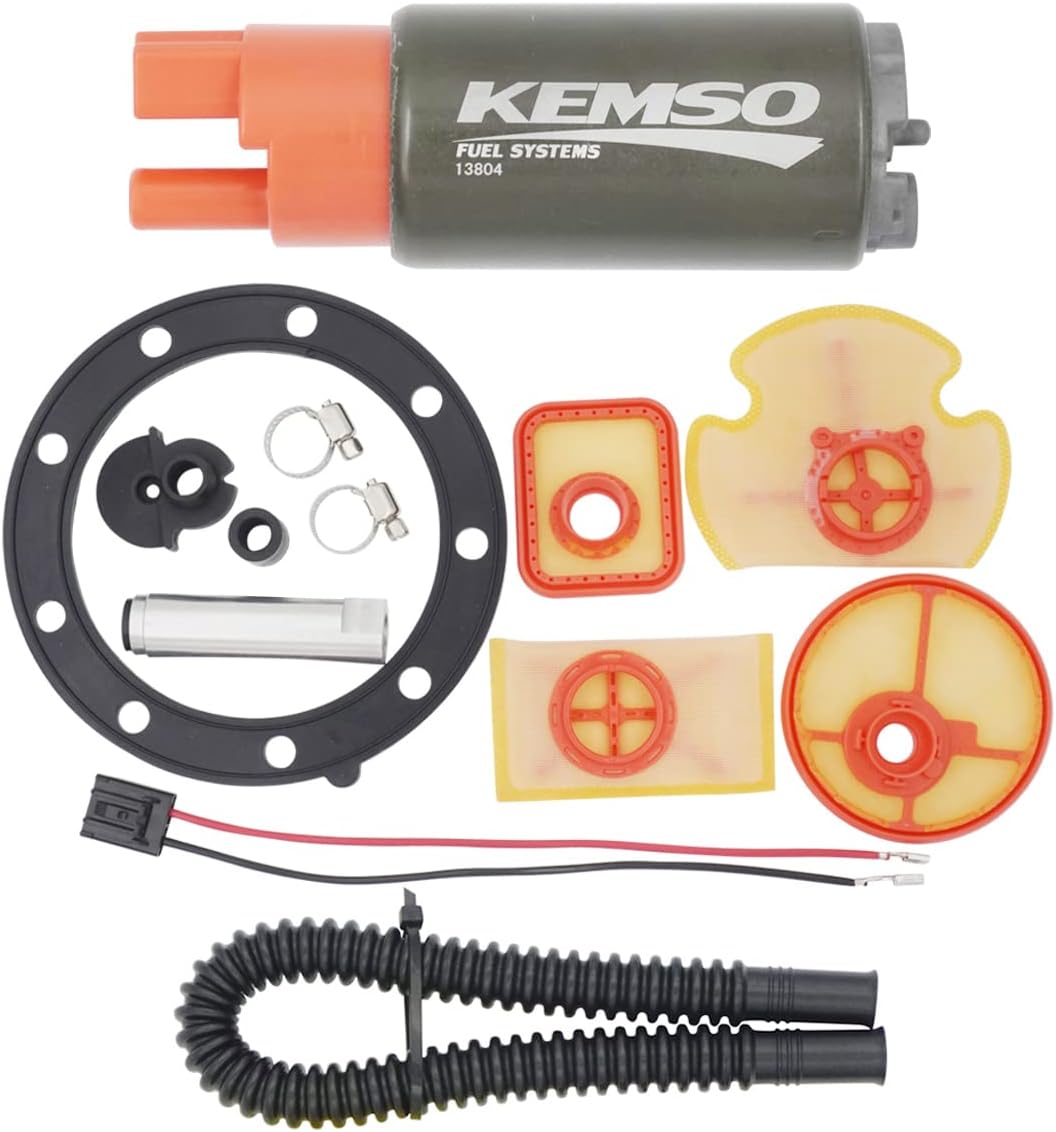 KEMSO Intank Fuel Pump for Sea-Doo/SeaDoo DI GTX RX LRV 3D (1998-2007) / XP/LRV DI (2002-2004) / GTI GSX GTX RFI LE 4Tec 130 155 800 (1998-2005) / GTI/RXP/RXT/Wake PRO/Spark/GTI/GTR (2008-2021)