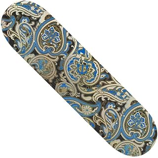 EVISEN SKATEBOARDS (エビセン・スケートボード) PAISLEY BLUE BLACK 8.5" インチ デッキ | 8.5インチ幅, PAISLEY, スケートデッキ