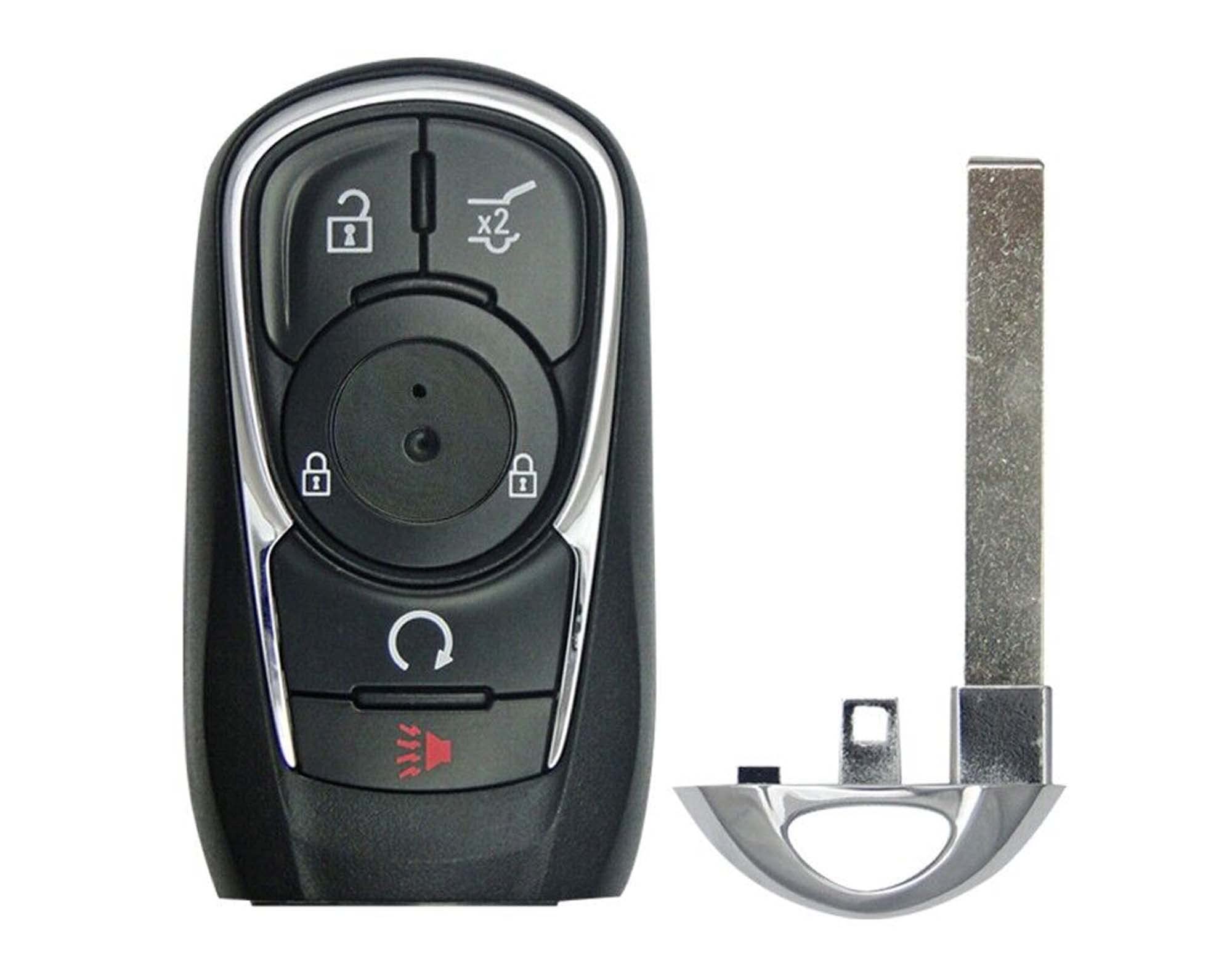 1 portachiavi di ricambio compatibile con veicoli Buick selezionati, 433 MHz
