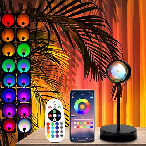 QUIGO led licht sunset lamp Unterwasser Licht RGB Multi Mehrfarbige LED Teichbeleuchtung