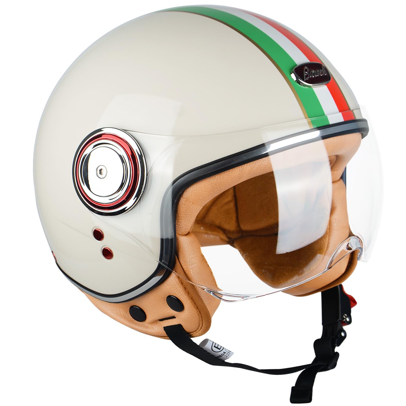 Retro Open Face Helmet