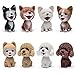 Comidox Handmade childhood memory BobbleHead Dogs Car Dash Puppy for Car Vehicle decoration rocking head dog made by superior Natural Resin Shiba dogs 1pc