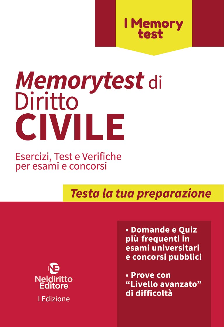Memorytest Di Diritto Civile - 4